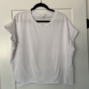Treasure and Bond | Women’s White Relaxed Oversized Muscles Tee